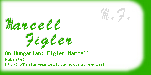 marcell figler business card